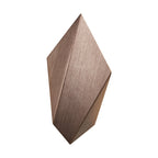 Metallic geometric wall-mounted light postmodern 1 light black/gray/white wall lamp fixture