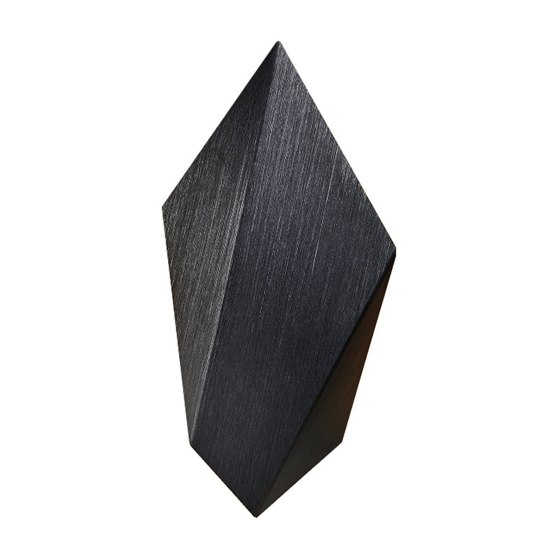 Metallic geometric wall-mounted light postmodern 1 light black/gray/white wall lamp fixture