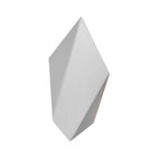 Metallic geometric wall-mounted light postmodern 1 light black/gray/white wall lamp fixture