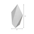 Metallic geometric wall-mounted light postmodern 1 light black/gray/white wall lamp fixture