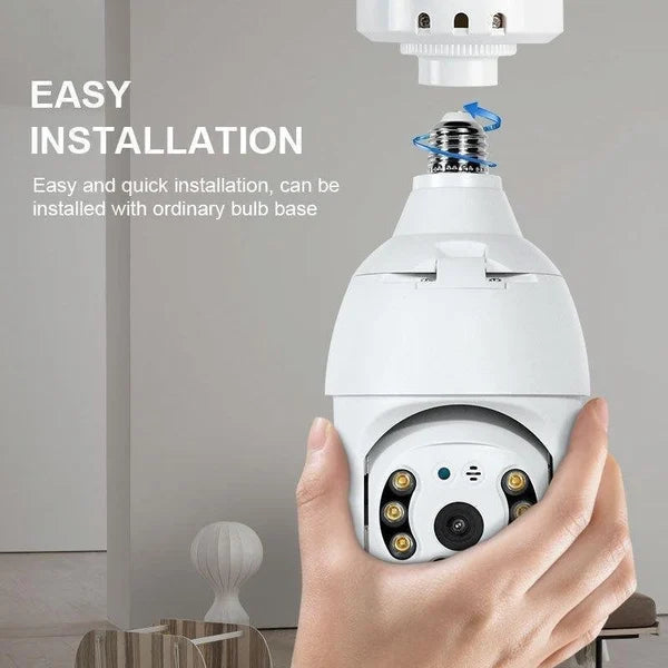 Wireless Wifi Bulb Camera Security Camera