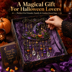 Halloween Crystal Wind Chime – Colorful Acrylic Hanging Garden Decoration