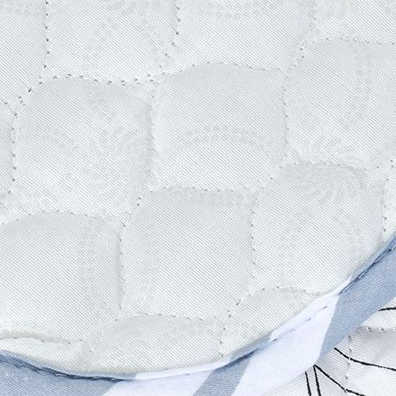 Aesthetics Botanic Carpet Multi-Color Nordic Carpet Cotton Machine Wash Padded Quilt Carpet