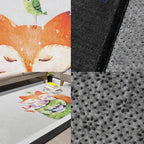 Cartoon Animal Gentleman Rug Multicolor Polypropylene Rug Washable Pet Friendly Non-Slip Underlay Rug for Living Room