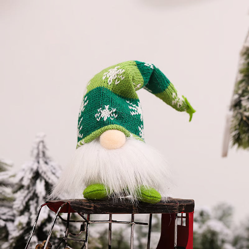 Christmas Elf with LED Light | Handmade Decoration Figure | Nordic Design