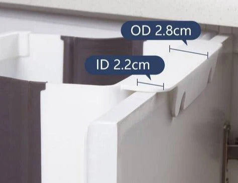 Practical Wall Trash Can – Foldable Trash Bin for the Kitchen