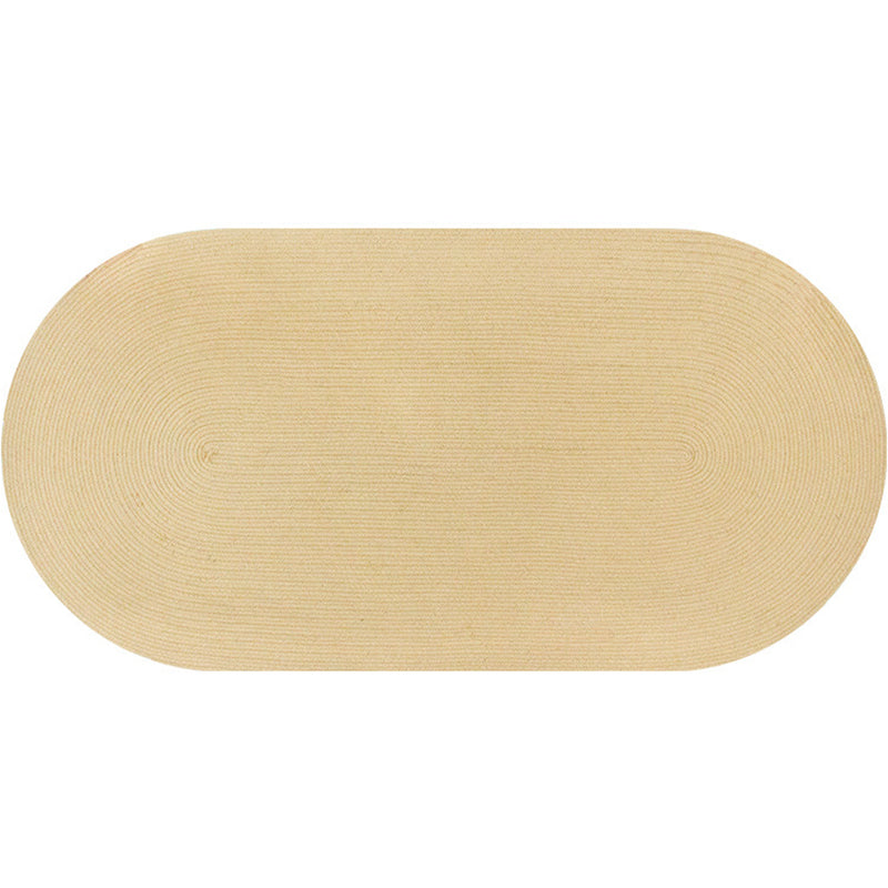 Fine Multicolor Solid Carpet Jute Lodge Carpet Easy Maintenance Durable Carpet for Bedroom