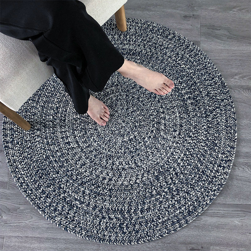 Stylish Multicolor Solid Carpet Polypropylene Cottage Carpet Stain Resistant Non-Slip Back Washable Carpet for Seating Area