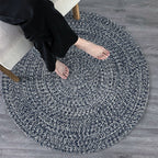 Stylish Multicolor Solid Carpet Polypropylene Cottage Carpet Stain Resistant Non-Slip Back Washable Carpet for Seating Area