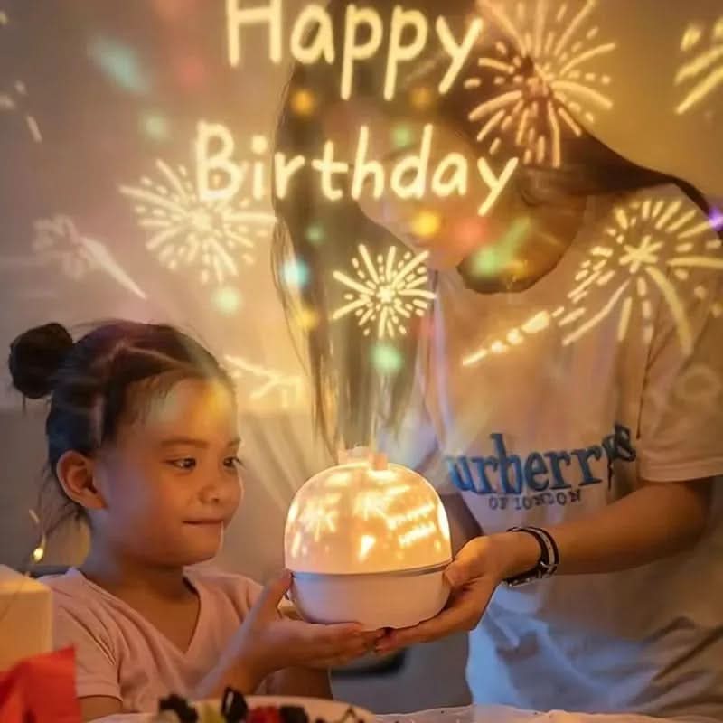 Magical star projector for the children's room
