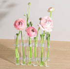 Flexible Flower Vases with Hinges | Modern Glass Tube Vase