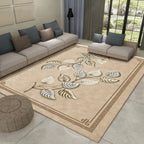 Multicolor Asia Indoor Rug Synthetic 3D Pattern Carpet Washable Stain Resistant Nonslip Underlay Rug for Large Room