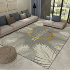 Multicolor Asia Indoor Rug Synthetic 3D Pattern Carpet Washable Stain Resistant Nonslip Underlay Rug for Large Room