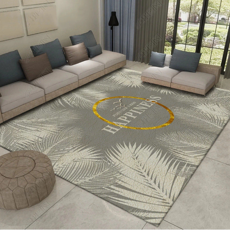Multicolor Asia Indoor Rug Synthetic 3D Pattern Carpet Washable Stain Resistant Nonslip Underlay Rug for Large Room
