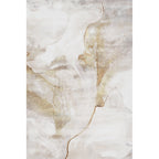 Postmodernism Abstract Area Rug Multi-Color Synthetic Rug Anti-Slip Washable Stain-Resistant Rug for Large Room