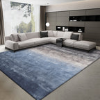Simplicity Multicolor Ombre Rug Polyester Industrial Rug Non-slip Backing Pet Friendly Stain Resistant Rug for Guest Room
