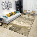 Classic Industrial Design Rug Multicolored Postmodernism Rug Stain Resistant Pet Friendly Non-Slip Rug for Room