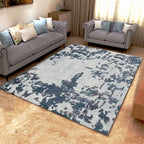 Classic Industrial Design Rug Multicolored Postmodernism Rug Stain Resistant Pet Friendly Non-Slip Rug for Room