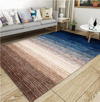 Industrial Style Living Rug Multicolored Expressionism Rug Synthetic Non-slip Pet-friendly Machine washable Rug