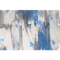 Cyberpunk Rusty Look Area Rug Multi Color Polypropylene Rug Stain Resistant Non-Slip Washable Area Carpet for Guest Room