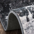 Simple Multicolor Solid Area Rug Polyester Industrial Area Carpet Washable Non-slip Stain Resistant Rug for Large Room
