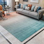 Simple Multicolor Solid Area Rug Polyester Industrial Area Carpet Washable Non-slip Stain Resistant Rug for Large Room