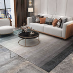 Simple Multicolor Solid Area Rug Polyester Industrial Area Carpet Washable Non-slip Stain Resistant Rug for Large Room