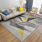 Chic Postmodernism Area Rug Multi Colors Steampunk Carpet Synthetic Pet Friendly Stain Resistant Non-Slip Backing Rug for Home