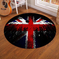 Multicolor Visual Deception Area Rug Polyester Novelty Carpet Washable Non-Slip Pet Friendly Carpet for Boys Room