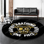 Modern 3D Anime Pattern Carpet Multicolored Polypropylene Carpet Non-Slip Back Machine Washable Pet-Friendly Carpet for the Children's Room
