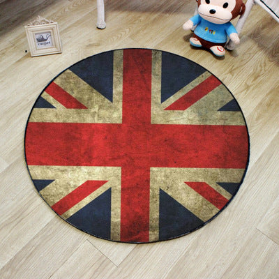 Unique 3D Cartoon Rug Multi Color Novelty Rug Polypropylene Non-Slip Back Stain Resistant Washable Rug for Bedroom