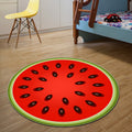 Unique 3D Cartoon Rug Multi Color Novelty Rug Polypropylene Non-Slip Back Stain Resistant Washable Rug for Bedroom