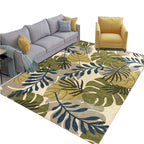 Glam Nordic Carpet Multicolored Plant Carpet Stain Resistant Washable Non-Slip Back Carpet for Living Room