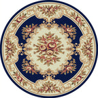 Victorian Bedroom Carpet Multicolored Peony Carpet Polyester Stain Resistant Washable Non-Slip Carpet