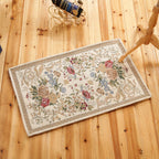 Classic Jacquard Carpet Multicolored Retro Carpet Polypropylene Stain Resistant Non-Slip Backing Washable Carpet for the Door