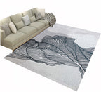Fancy Victoria Rug Multi-Colored Flower Rug Non-Slip Washable Pet-Friendly Rug for the Living Room
