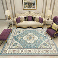 Victoria Print Carpet Multicolored Polypropylene Carpet Non-Slip Stain Resistant Washable Indoor Carpet for Living Room