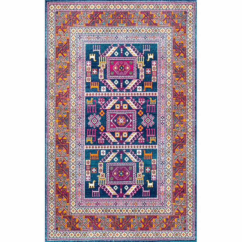Moroccan living room carpet More colors Printed carpet Cotton Non-slip Machine washable Pet-friendly carpet