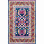 Moroccan living room carpet More colors Printed carpet Cotton Non-slip Machine washable Pet-friendly carpet