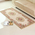 Empire Peony Rug Multicolor Traditional Rug Synthetic Pet-Friendly Non-Slip Stain-Resistant Runner Rug for Home