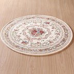 Olden Multi-Colored Victoria Carpet Polypropylene Floral Carpet Non-Slip Back Stain Resistant Pet-Friendly Carpet for Bedroom