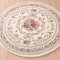 Olden Multi-Colored Victoria Carpet Polypropylene Floral Carpet Non-Slip Back Stain Resistant Pet-Friendly Carpet for Bedroom