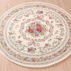 Olden Multi-Colored Victoria Carpet Polypropylene Floral Carpet Non-Slip Back Stain Resistant Pet-Friendly Carpet for Bedroom