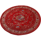 Olden Multi-Colored Victoria Carpet Polypropylene Floral Carpet Non-Slip Back Stain Resistant Pet-Friendly Carpet for Bedroom