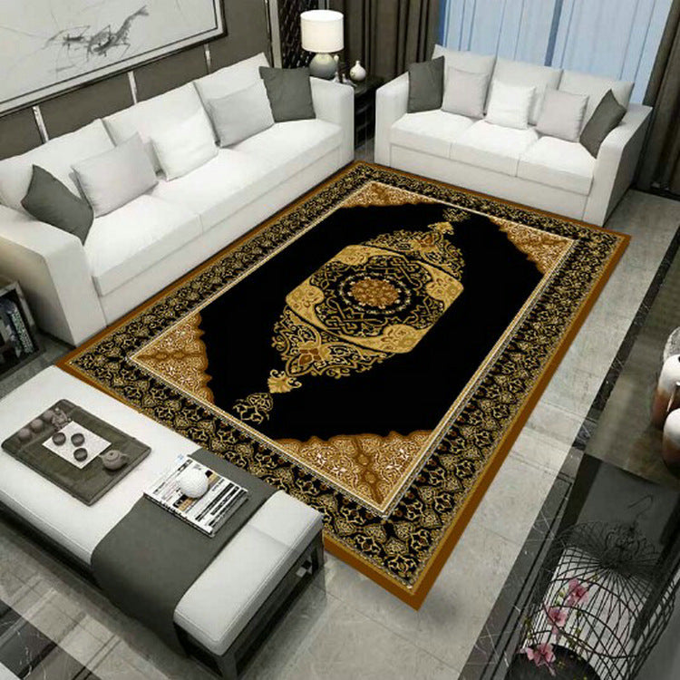 Large Persian Carpet Multicolor Jacquard Printed Carpet Washable Non-Slip Underlay Pet Friendly Carpet for the Living Room