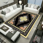 Large Persian Carpet Multicolor Jacquard Printed Carpet Washable Non-Slip Underlay Pet Friendly Carpet for the Living Room