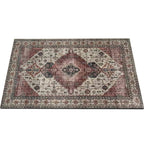 Classic multicolored Persian carpet polypropylene floral carpet washable stain resistant non-slip carpet for guest room