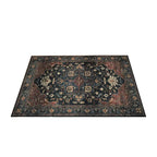 Classic multicolored Persian carpet polypropylene floral carpet washable stain resistant non-slip carpet for guest room