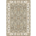 Washed Jacquard Print Rug Multicolor Persian Rug Synthetic Non-slip Washable Stain-resistant Rug for Tearoom