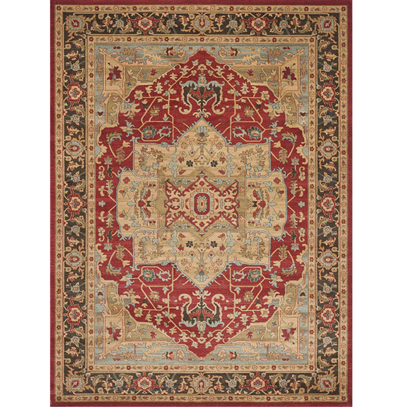 Rustic Pears Indoor Rug Multicolored Florentine Rug Washable Stain-resistant Non-slip Support Rug for Room